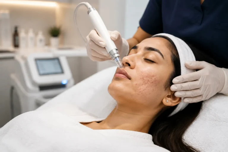 Acne Scar Removal in Ahmedabad – Advanced Micro-needling & Laser Treatment at The Skinncura